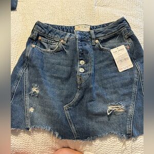 Free people skirt